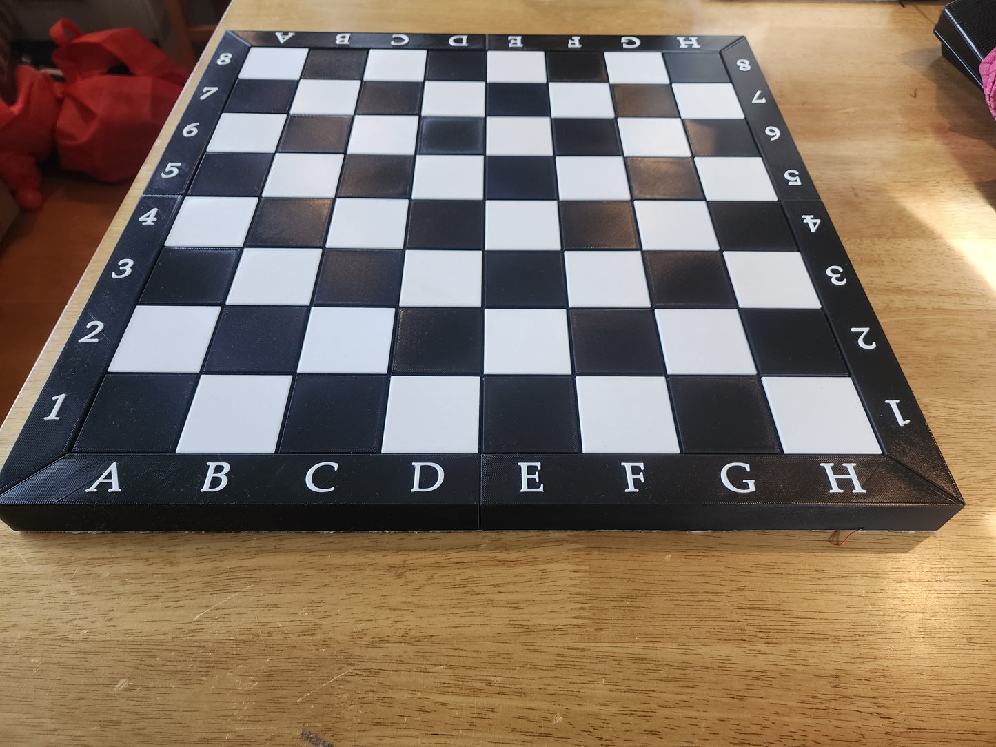 Handmade 3D Printed Chess Board